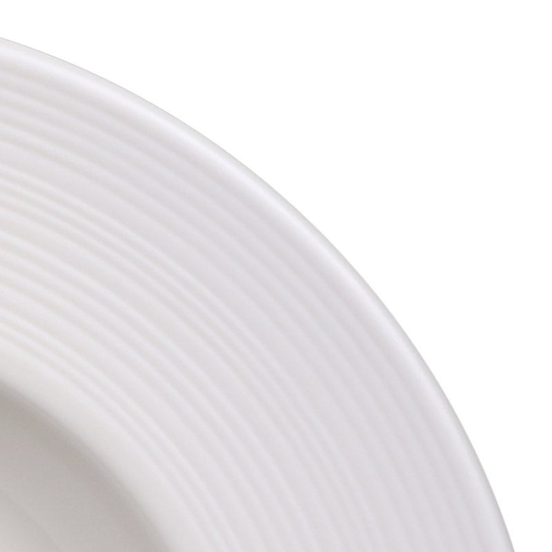 Maya 9.875" Melamine Round Pasta/Soup Bowl, Cream