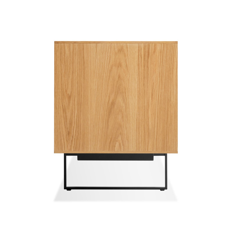 Series 11 Media Console, White Oak/Oblivion