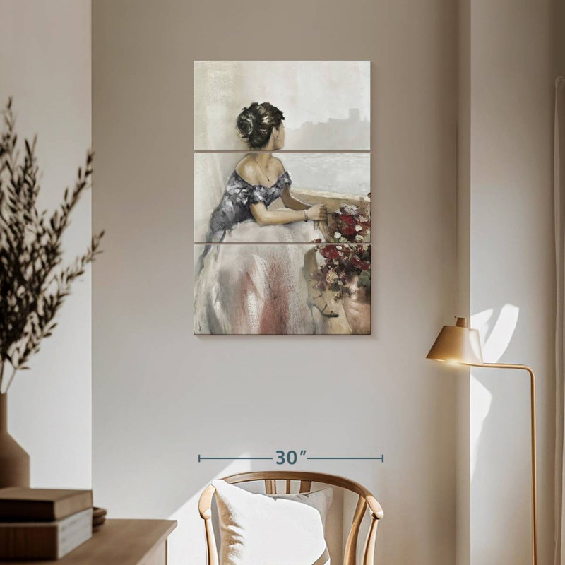 Leisha Romantic Soft Window, 57" H x 36" W
