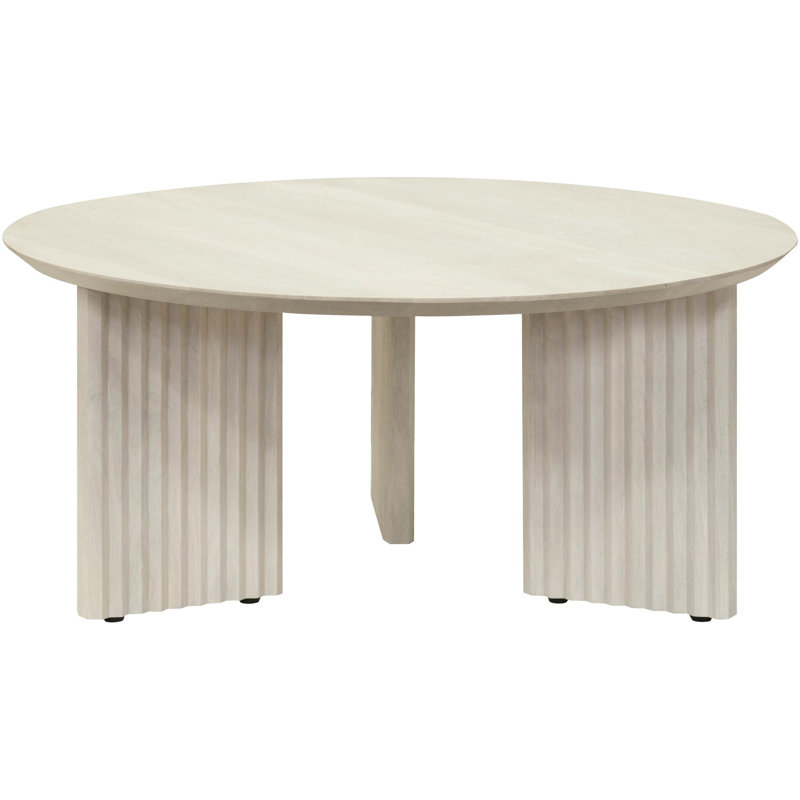 Edianna Modern Coffee Table, White