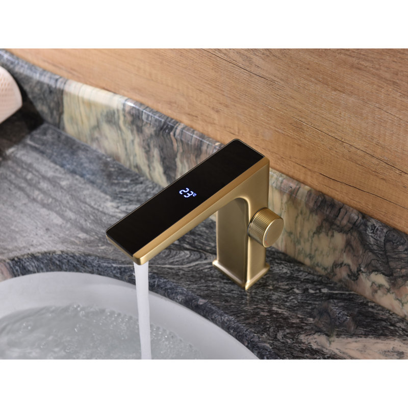Robinet de salle de bain à un trou