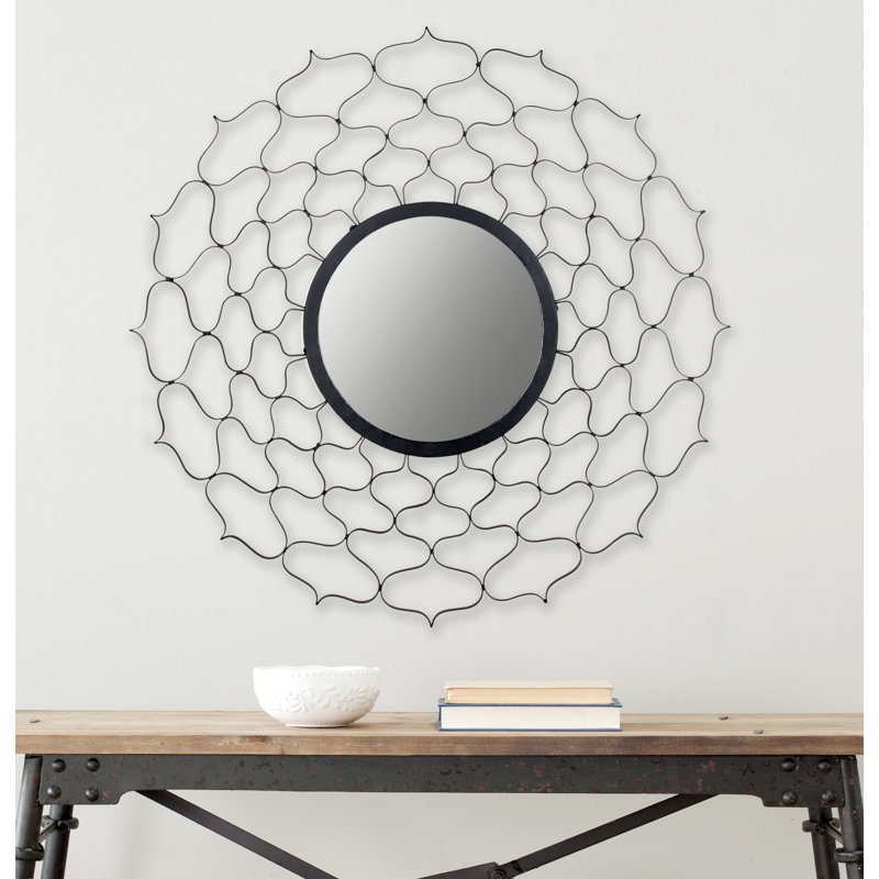Flanigan Metal Flat Wall Mirror
