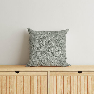Rolling Humps Throw Pillow