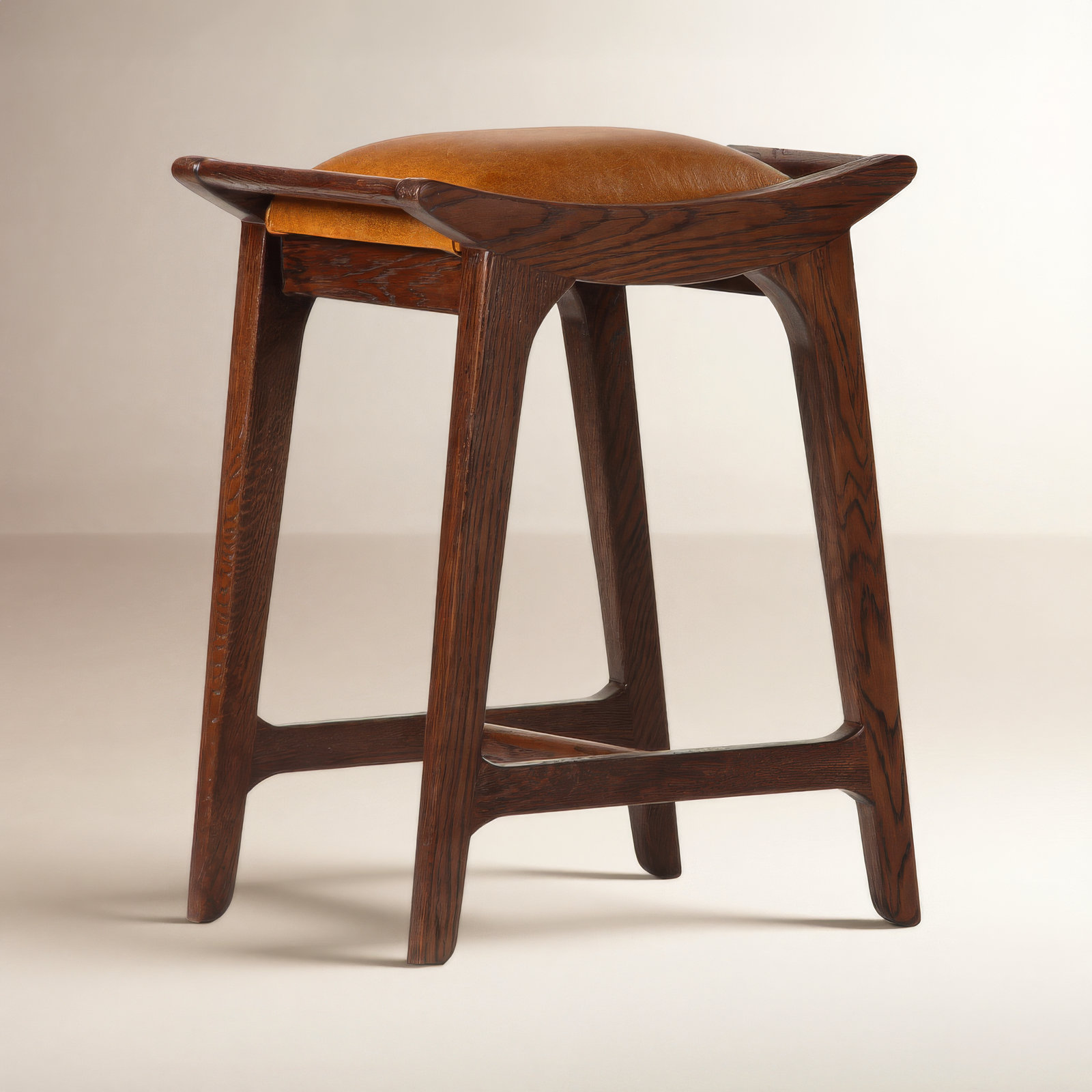 Dobbs 24 " Bar Stool, Mud Brown