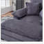 Canapé simple en velours côtelé de 56,3 pouces avec 2 coussins décoratifs et un repose-pieds, canapé confortable et profond pour le salon-205804604