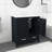 30" Black Bathroom Vanity With Single Sink