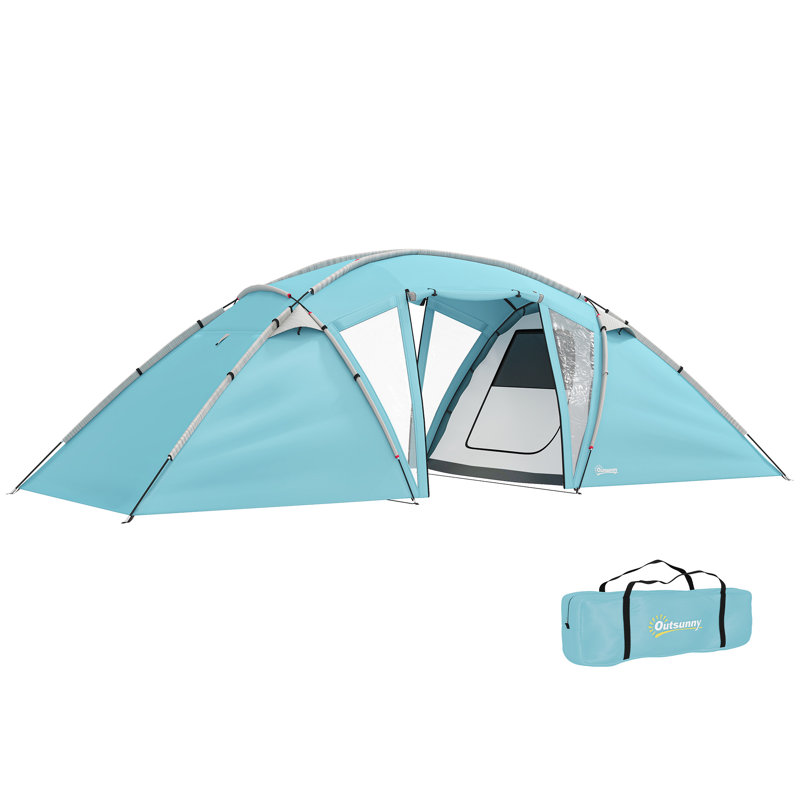 4 Person Tent, Blue