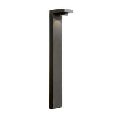 Borne d'éclairage DEL 26 po Pallito, 1 x 7 W, noire