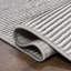 Tapis argenté / blanc Wolcott-891705448