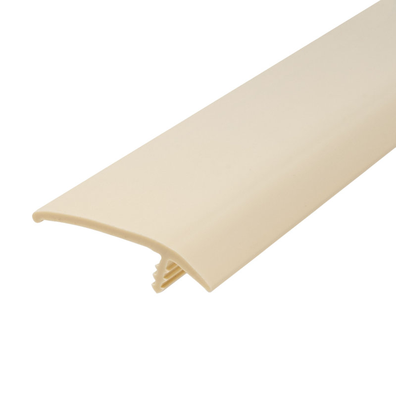 Moulure en T en polyéthylène l 1,5 po x L 25 po, Amande