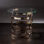 Table de bout en verre Trimm