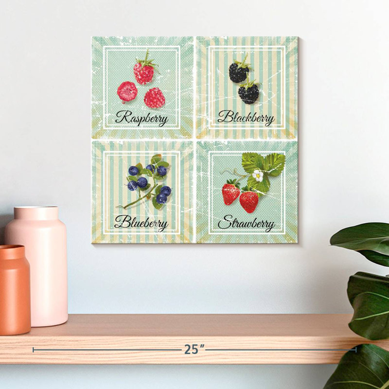 Berries Delight, 16" H x 16" W