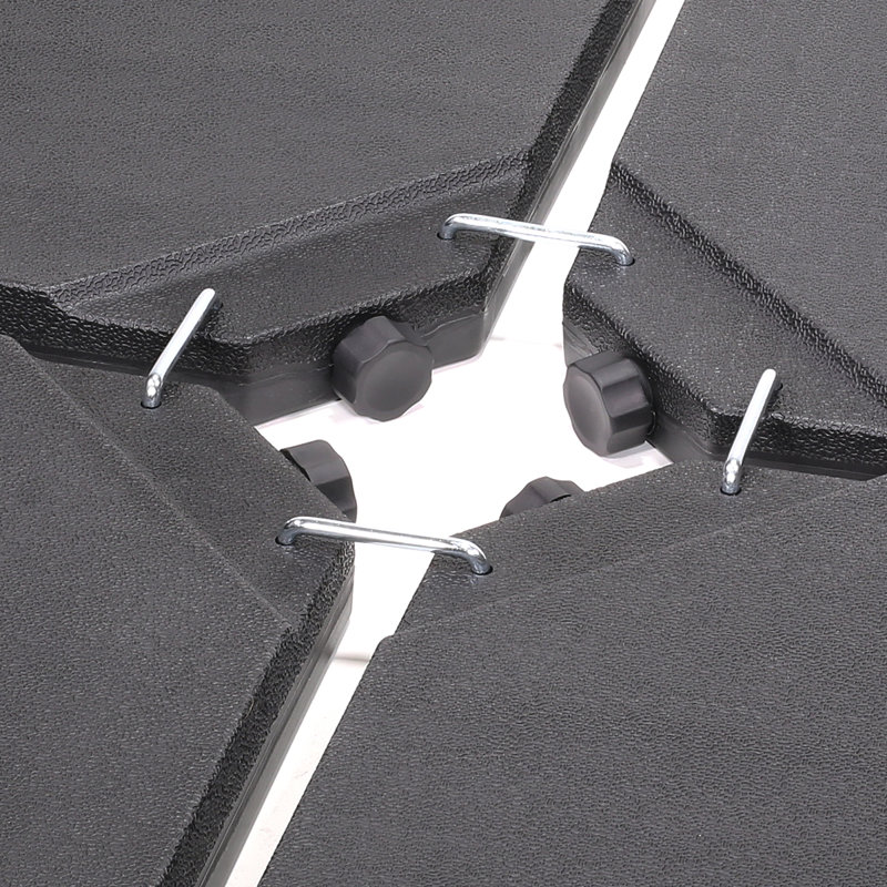 Base de parasol autoportante en plastique Jailyn