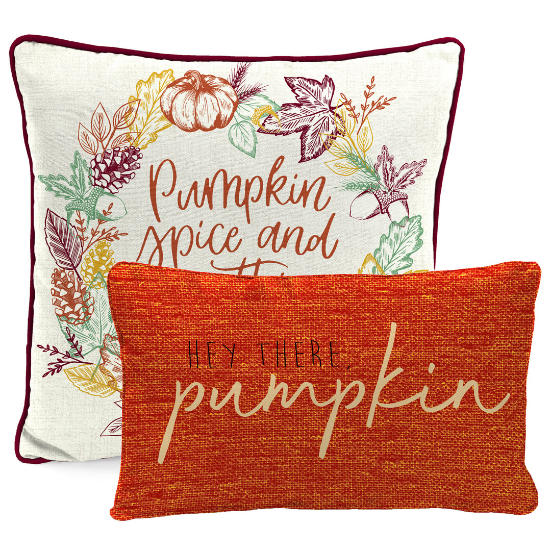 16" x 16" Outdoor Throw Pillow with Welt (Set of 2) Laurel Foundry Modern Farmhouse® Cushion 