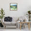 Art mural sur toile flottant vert et bleu par June Erica Vess-792401040-804485871