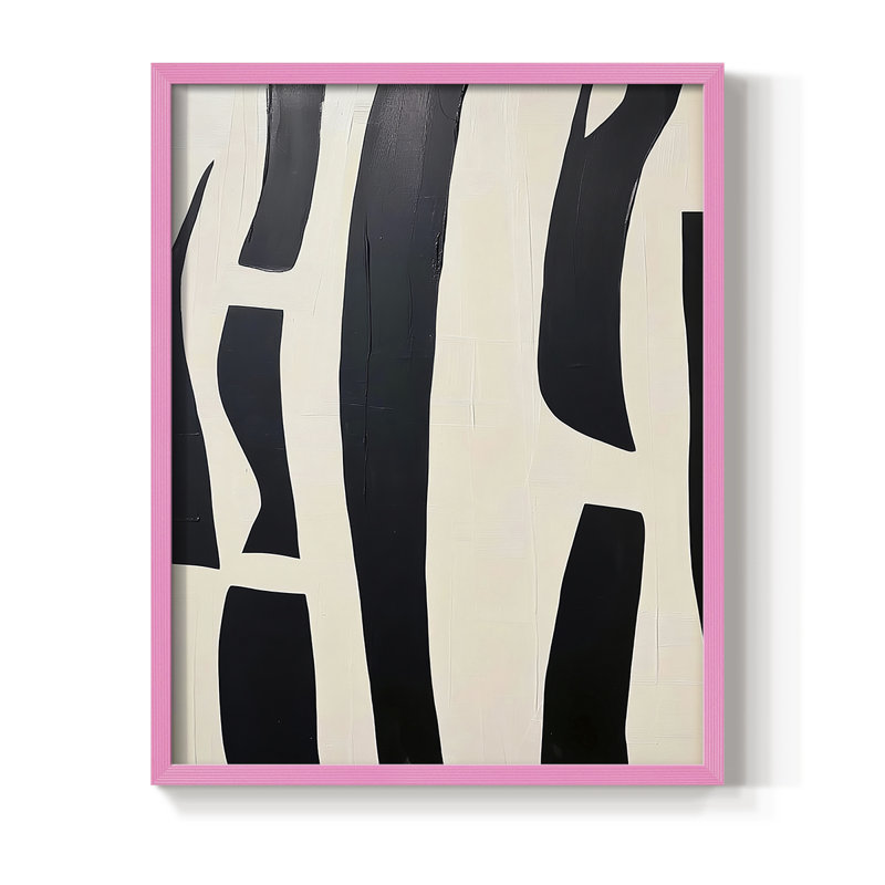 ABSTRACT Series DCLXXXVII Framed Print - Solid Wood