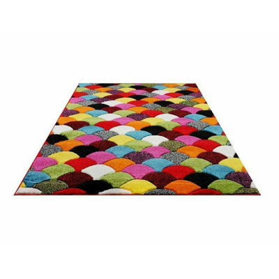 Leonanie Geometric Indoor / Outdoor Area Rug