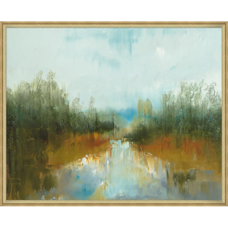 No Inertia in Nature - Peinture sur toile encadrée