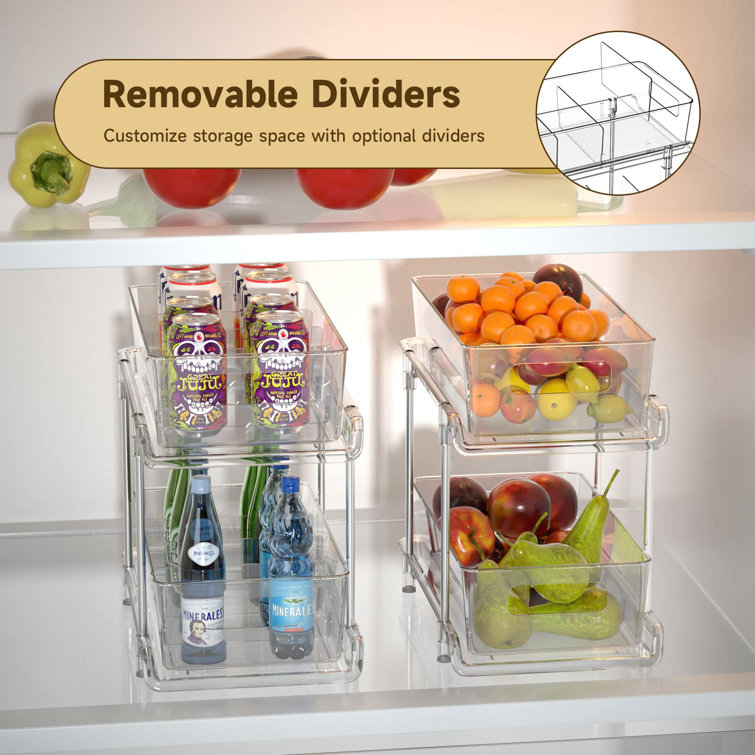 X－MAX FURNITURE Plastic Under Sink Organizer