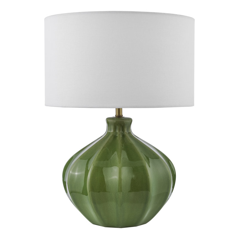 Ceramic Table Lamp Lamp, Green