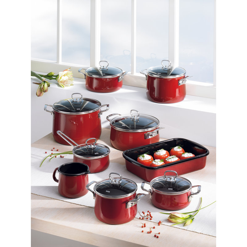 Rosso Top 3000 Stock Pot, 16.2cm H x 24cm W