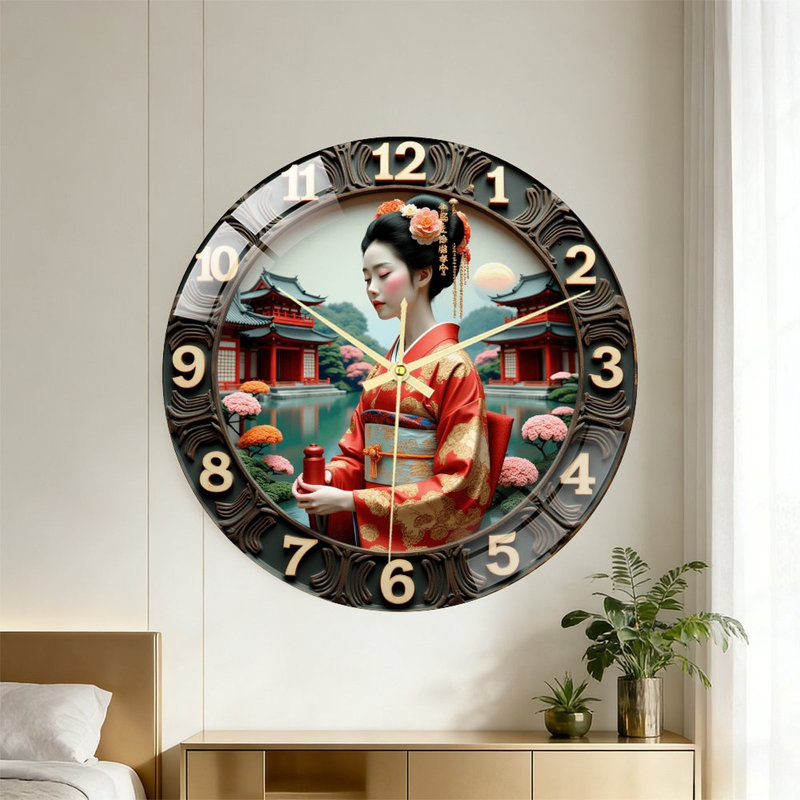 Horloge murale 16 po