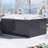 10 ft. W x 14 ft. D Outdoor Metal Shed Storage with Floor, Reinforced Steel Frame and Lockable Doors