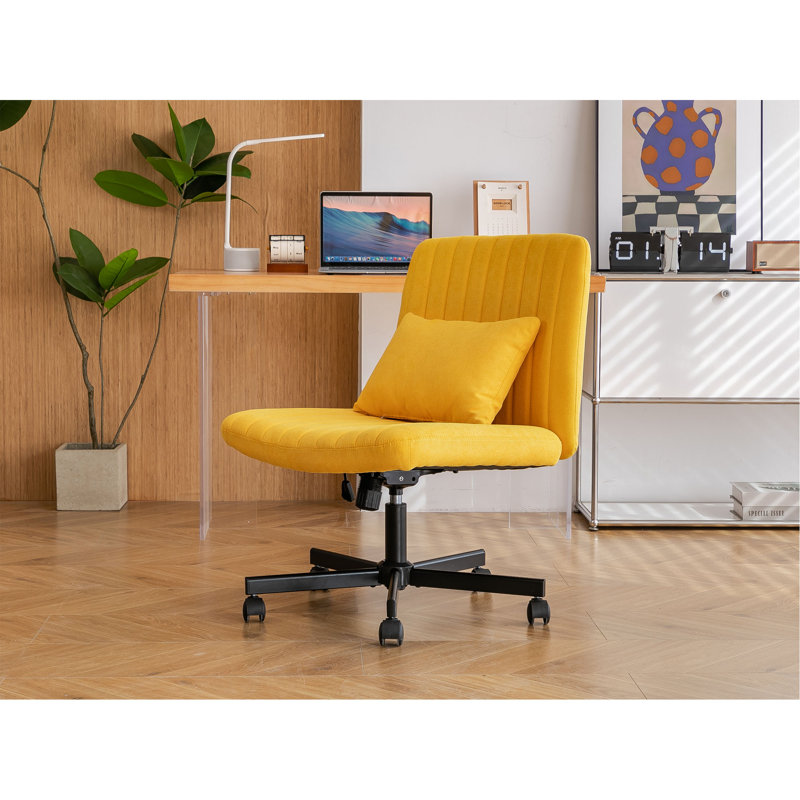 Chaise de bureau Linen Criss Cross