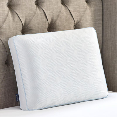 Ultimate Cooling Gusseted Memory Foam Bed Pillow Powered By Hi-cool Technology