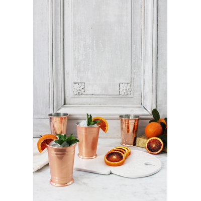 Coppermill Signature 12oz. Copper Mint Julep Cup Set