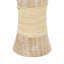 Ensemble de chandelles de table en bois 3 pièces