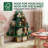 4-Tier 12-Compartment MDF Kids Bookshelf, Christmas Tree And Squirrel Design
