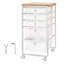 63.5 cm H x 39.88 cm W Utility Cart with Wheels