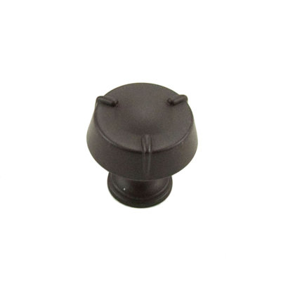 Bouton Fullerton avec lignes sur le bord