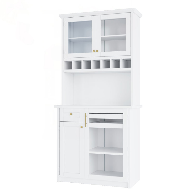 Buffet sur pied Farmhouse, Blanc