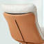 Chaise berçante moderne rembourrée-110986152