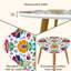 Ensemble de 2 tables basses gigognes Triangle