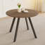 Ensemble de table de salle à manger ronde, table de cuisine moderne avec chaises-116817782-116817781-95382615
