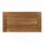 Table basse d'extérieur en bois d'acacia