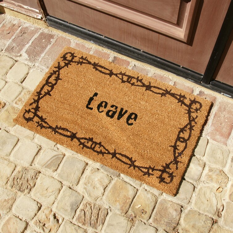 Abbeyville Non-Slip Door Mat