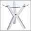 Table d'appoint Alexa Chrome
