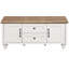 Table basse en bois rustique avec armoire de rangement-1210740952
