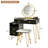 Vanity Table Stool Set with Mirror-181699169