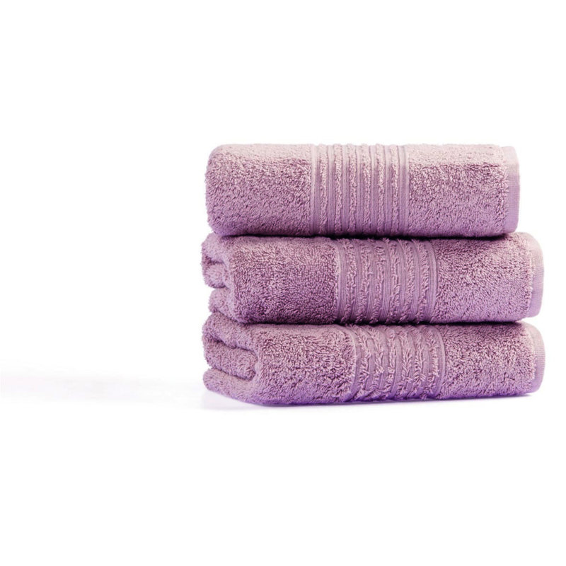 Serviette de bain 100% coton Shuaib, Rose