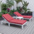 Chelsea Outdoor Metal Chaise Lounge with Table , Cushion Included-70786230