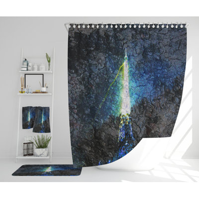 Neajah Polyester Shower Curtain Set