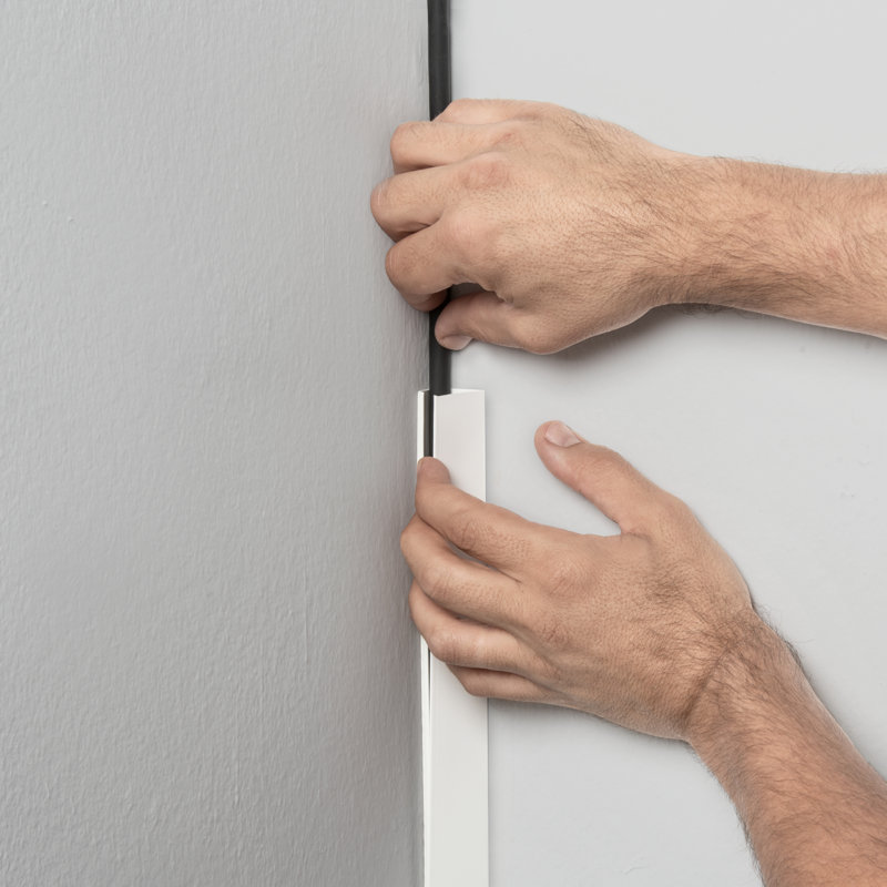 Easylife Tech Cable Cover, Wall Corner
