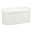 77cm Wide Curved Footstool Ottoman
