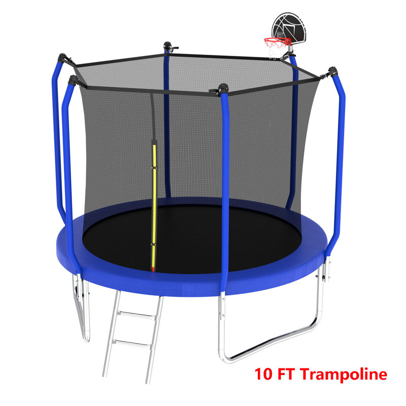 Trampolines 10 pi
