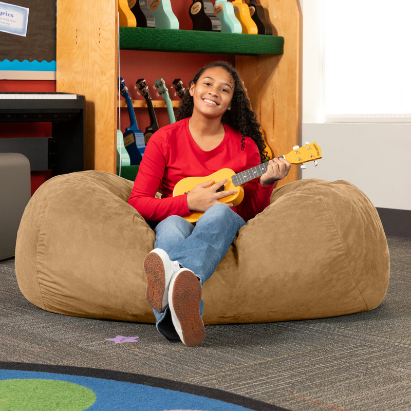 Fauteuil à billes et chaise longue à 4 pieds Jaxx Jr., Chameau